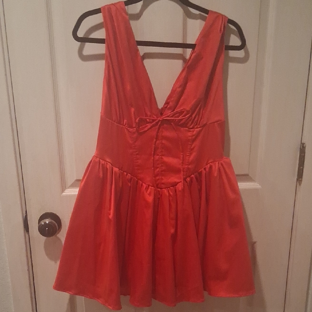 Elegant Red Dress- Party, Tea, Formal